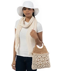 Style & Co Basic Straw Panama Hat