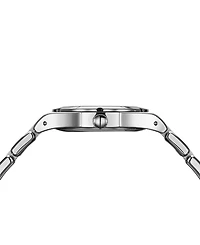 Balmain Women's Swiss Be Balmain Moonphase Diamond (1/20 ct. t.w.) Stainless Steel Bracelet Watch 33mm