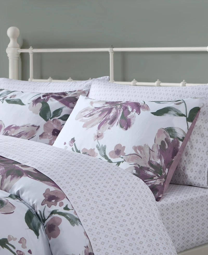 Madison Park Essentials Alice Floral 7-Pc. Comforter Set, California King