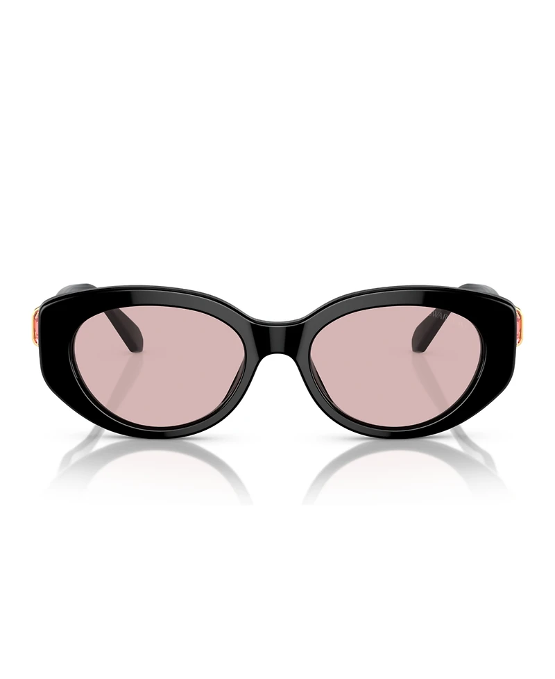 Swarovski Women's Low Bridge Fit Sunglasses SK6002F