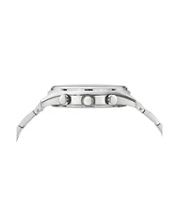 Charlie Stainless Steel Multifunction Silver Tone & Green Men's Watch 1261CCHS