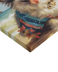 Madison Park Beach Dogs Chihuahua Canvas Wall Art