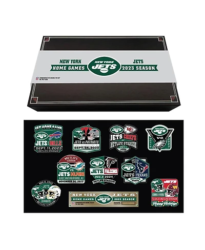 Mojo Licensing New York Jets 2023-24 Game Day Pin Collector Set
