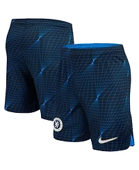 Big Boys Nike Navy Chelsea 2023/24 Away Stadium Replica Shorts