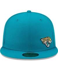 Men's New Era Teal Jacksonville Jaguars Flawless 59FIFTY Fitted Hat