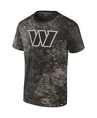 Men's Fanatics Black Washington Commanders Shadow T-shirt
