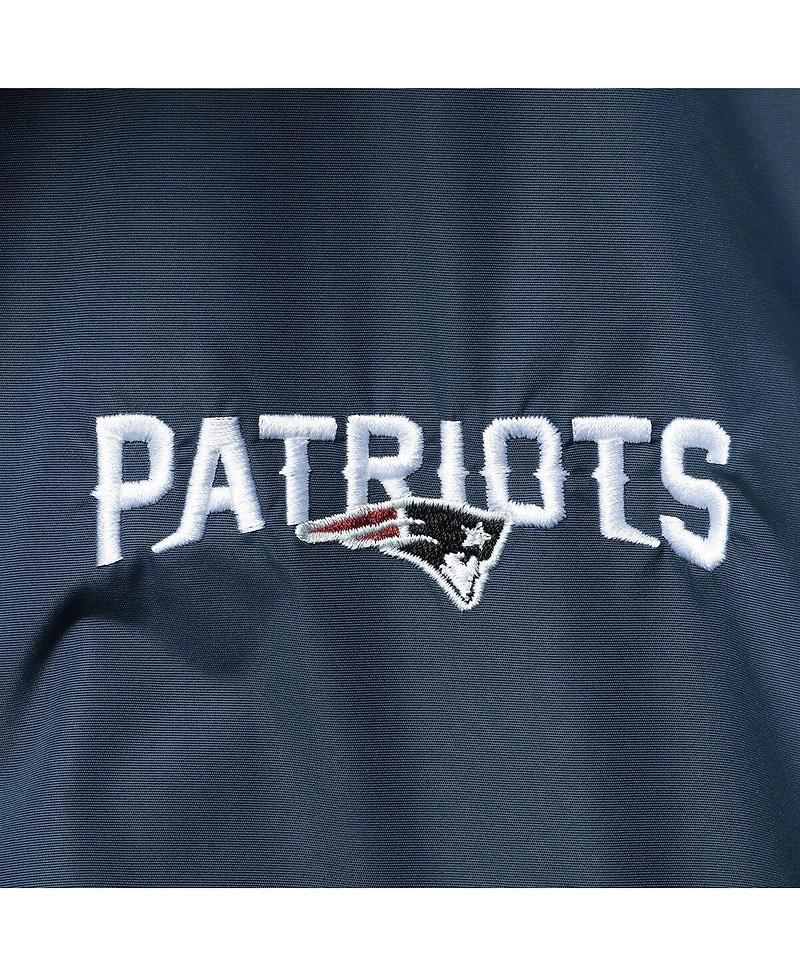 Men's Dunbrooke Navy New England Patriots Triumph Fleece Full-Zip Jacket