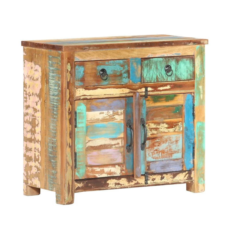 Sideboard 27.6"x13.8"x25.6" Solid Reclaimed Wood