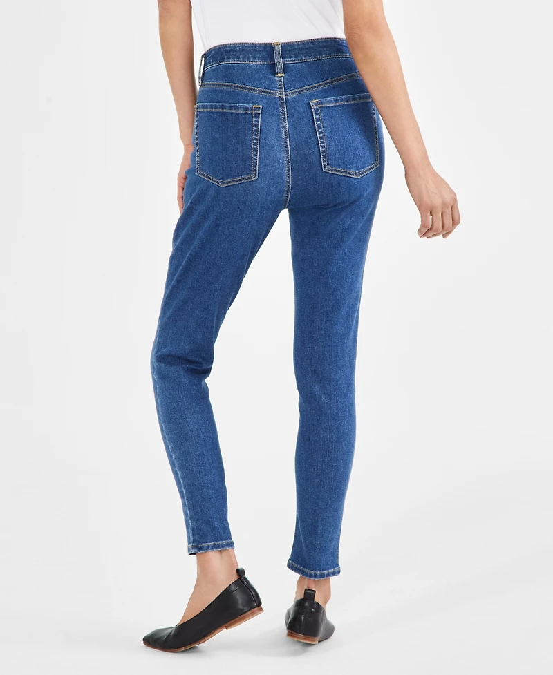 Style & Co Women's Mid-Rise Curvy Skinny Jeans, Created for Macy's