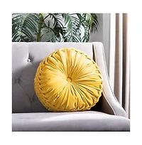 Safavieh Leila 18" Round Pillow