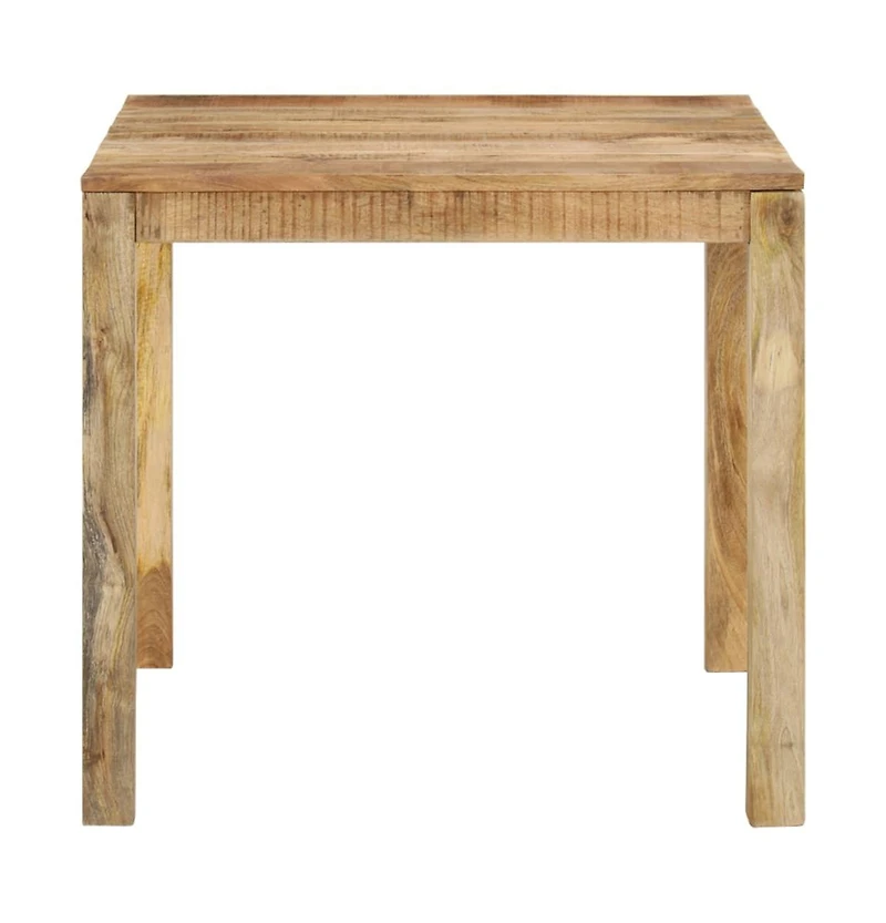 Dining Table Solid Mango Wood 32.3"x31.5"x29.9"