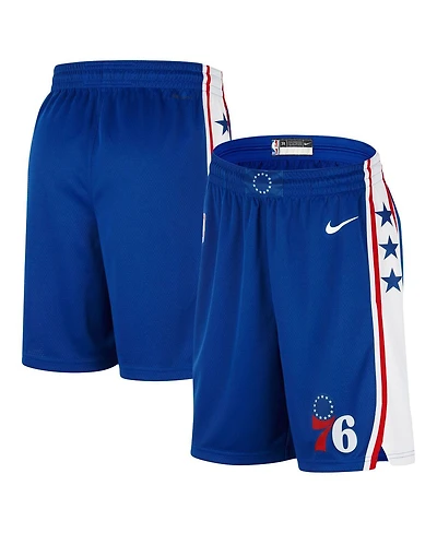Men's Nike Royal Philadelphia 76ers Swingman Icon Edition Shorts