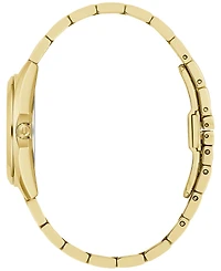 Bulova Women's Surveyor Diamond (1/20 ct. t.w.) Gold-Tone Stainless Steel Bracelet Watch 31mm