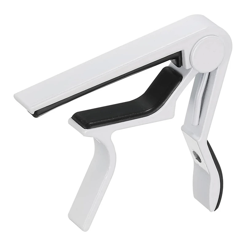 5Core Capo Acoustic Electric Guitar 6 String Kapo Clip For Banjo Mandolin Ukulele - Capo Wh 1Pc