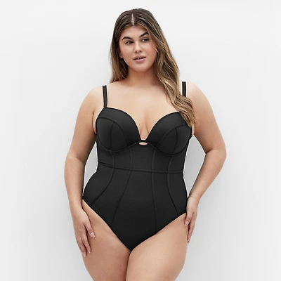 City Chic Plus Grenada Underwire 1 Piece