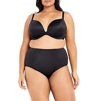 City Chic Plus Adore Push Up Bra - black