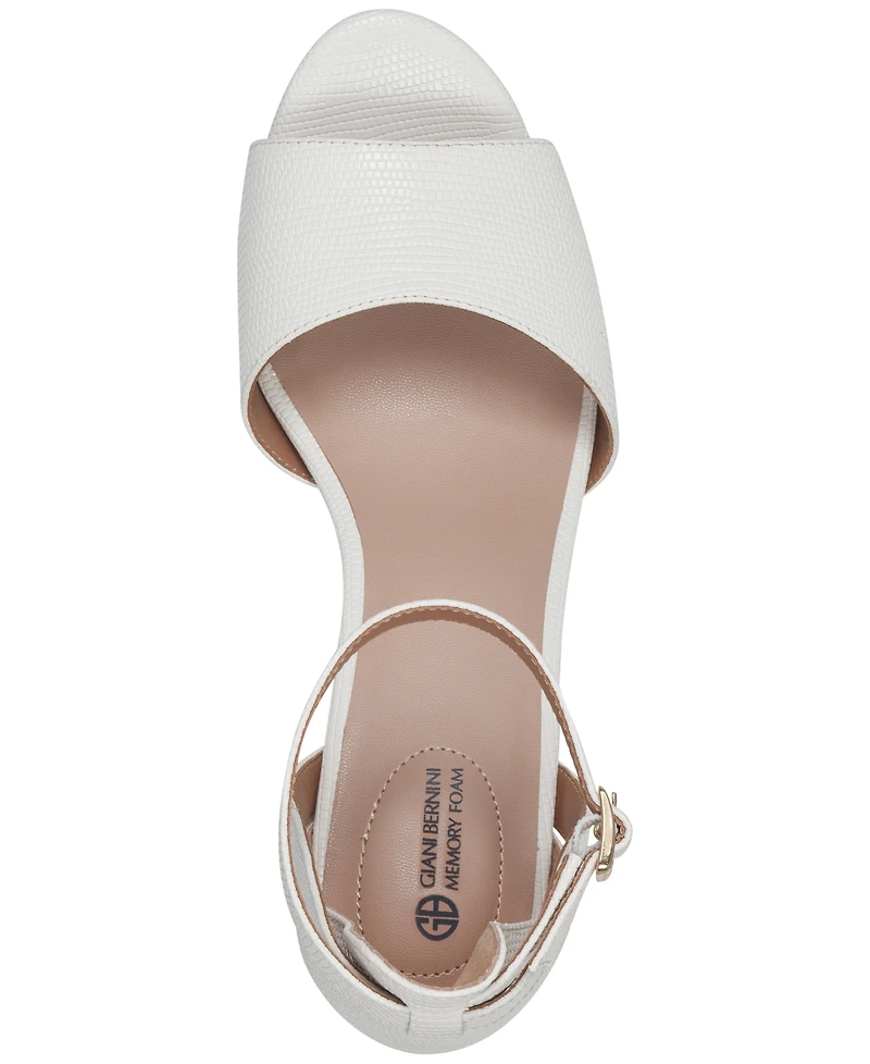 Giani Bernini Women's Clarrice Memory Foam Dress Sandals, Created for Macy's