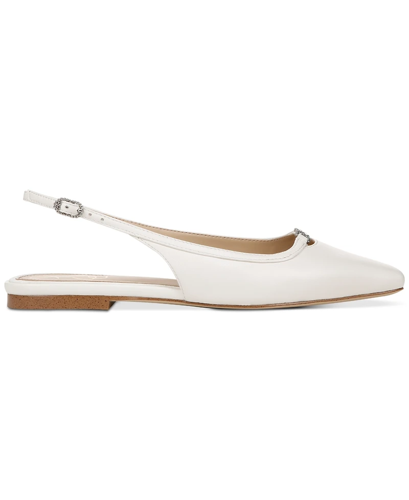 Sam Edelman Women's Cleo Snip-Toe Slingback Flats