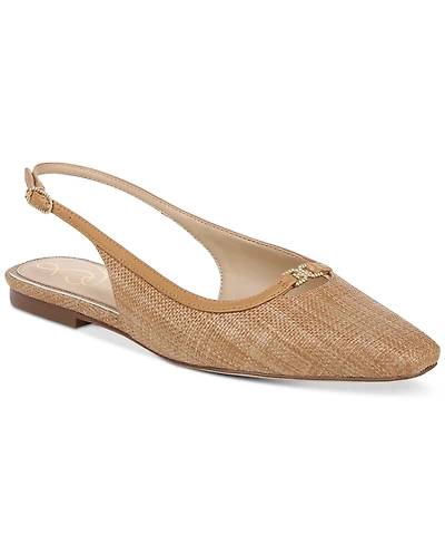 Sam Edelman Women's Cleo Snip-Toe Slingback Flats