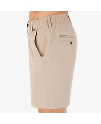 Hurley Men's Phantom Slub 3/4 Waistband 18" Stretch Shorts