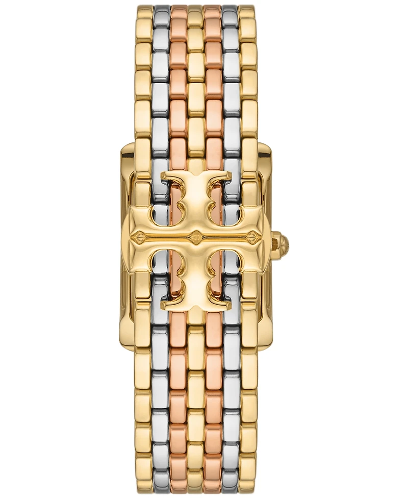Tory Burch Women's The Eleanor Tri-Tone Stainless Steel Bracelet Watch 25mm