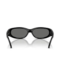 Arnette Men's Catfish Polarized Sunglasses, Mirror Polar AN4302