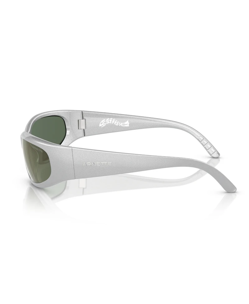 Arnette Men's Catfish Sunglasses, Mirror AN4302