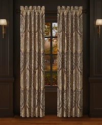 Five Queens Court Bordeaux Window Panel Pair, 50" x 95"