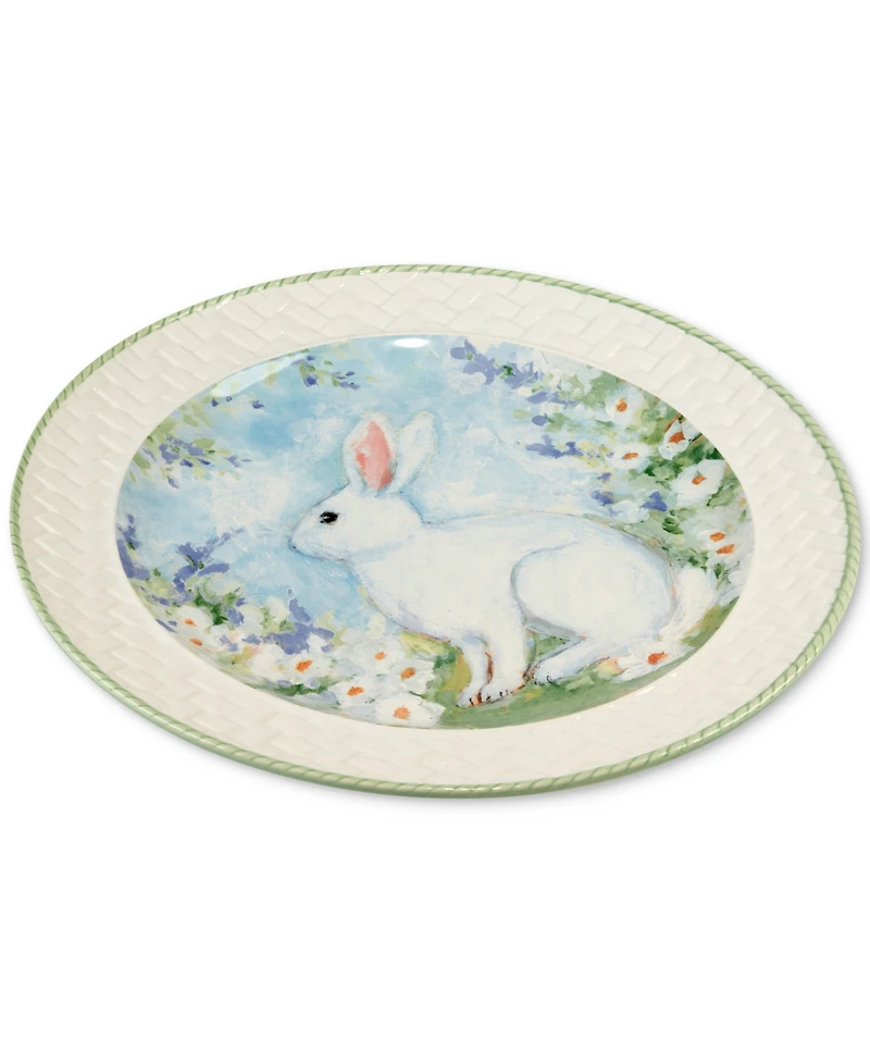 Certified International Easter Morning Round Platter