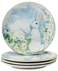 Certified International Easter Morning Dinner Plates Set of 4
