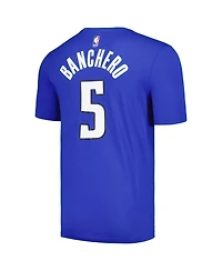 Men's Jordan Paolo Banchero Blue Orlando Magic 2022/23 Statement Edition Name and Number T-shirt