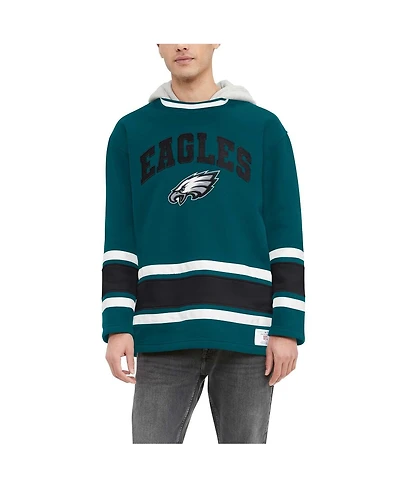 Men's Tommy Hilfiger Midnight Green Philadelphia Eagles Ivan Fashion Pullover Hoodie