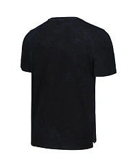 Men's and Women's The Wild Collective Black Distressed Phoenix Suns Tour Band T-shirt