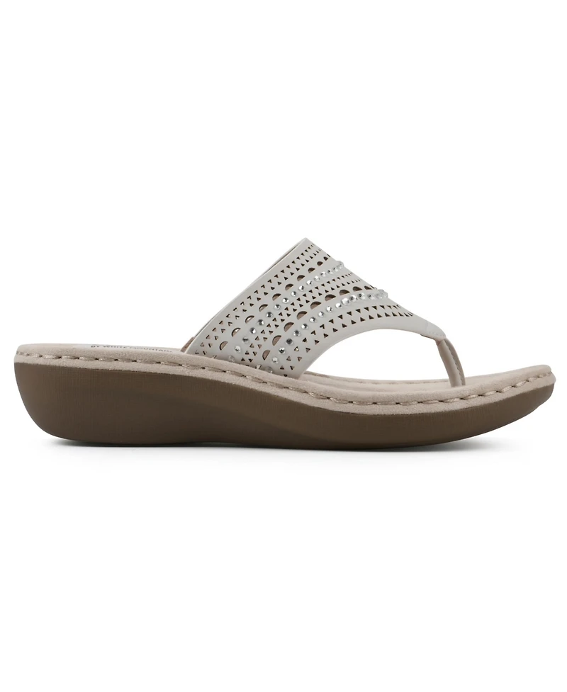Cliffs by White Mountain Women's Comate Thong Sandal