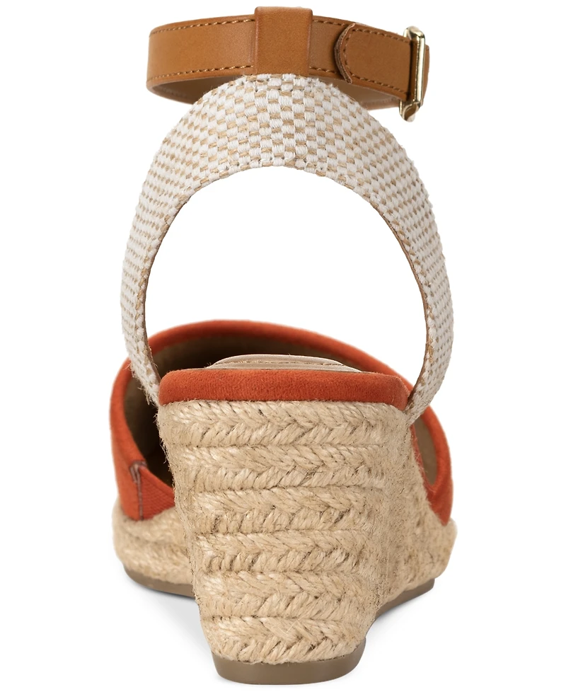 Style & Co Women's Mailena Wedge Espadrille Sandals, Created for Macy's