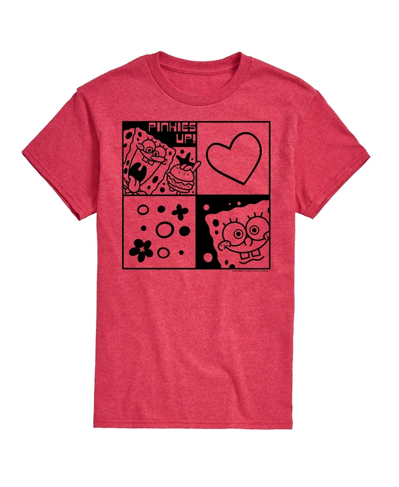 Airwaves Men's SpongeBob Short Sleeve T-shirt