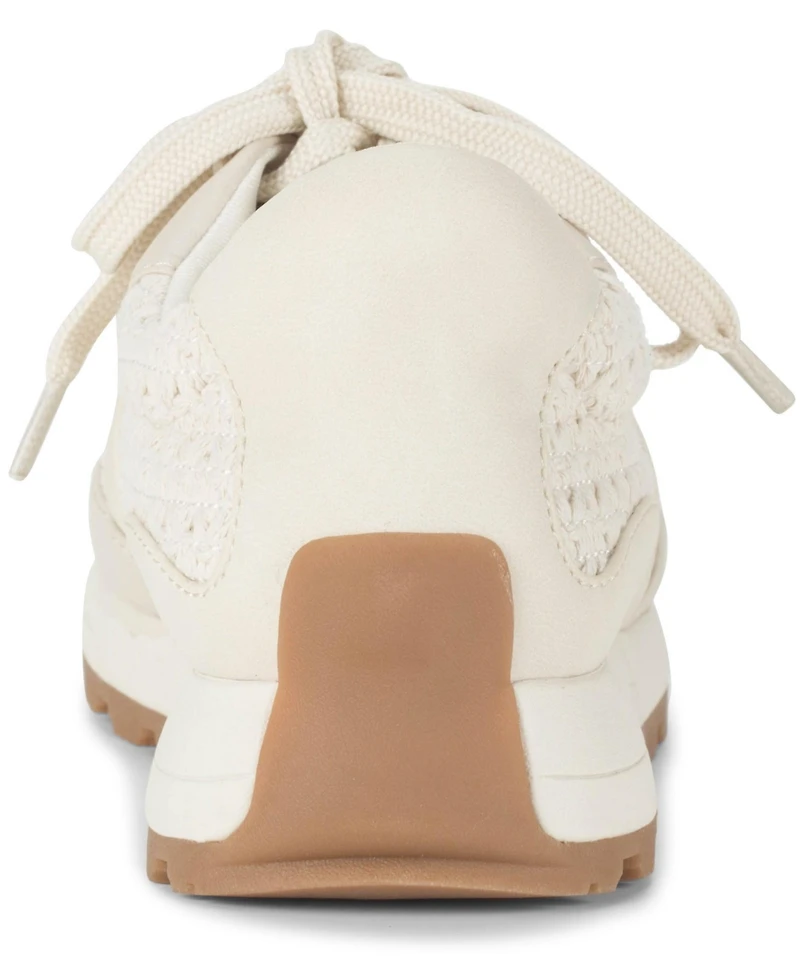 Baretraps Women's Gwenda Lace Up Crochet Sneakers