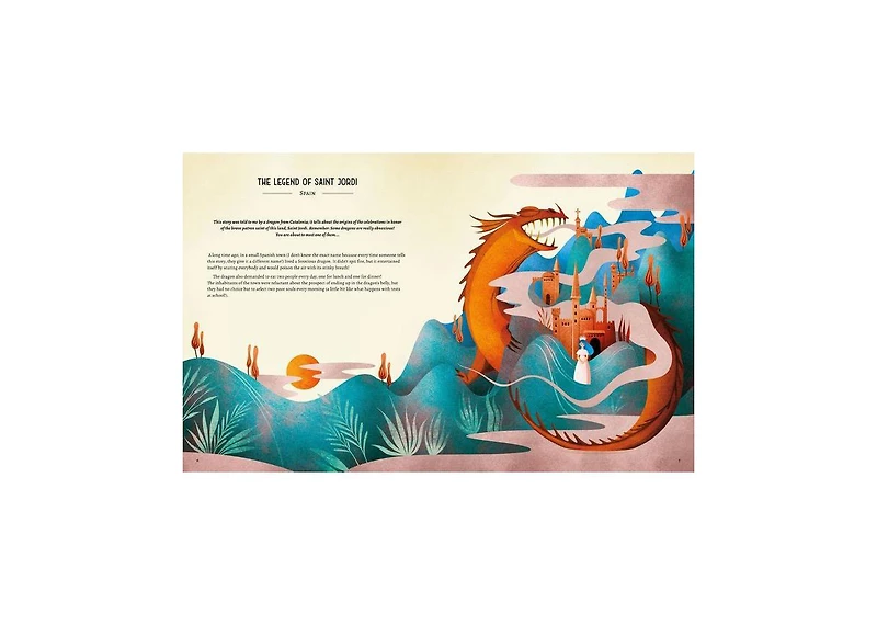 The Great Book of Dragon Legends by Tea Orsi