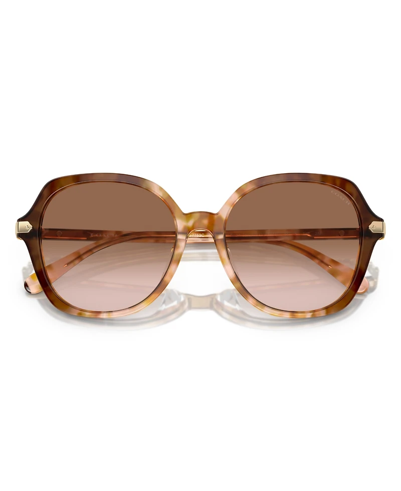Coach Women's CL925 Sunglasses, Gradient HC8377U
