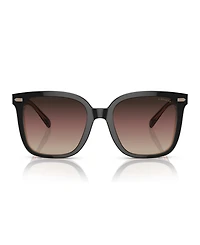 Coach Women's CL919 Low Bridge Fit Sunglasses, Gradient HC8381F