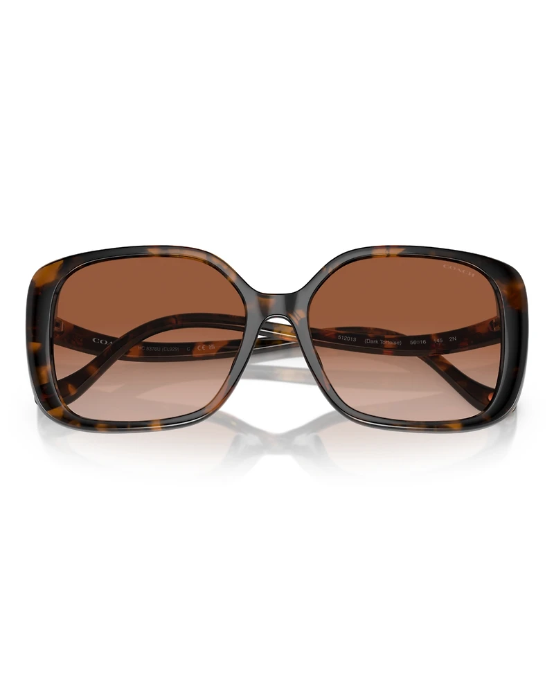 Coach Women's CL929 Sunglasses, Gradient HC8376U