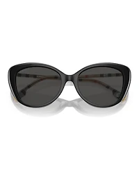 Burberry Women's Low Bridge Fit Sunglasses BE4407F