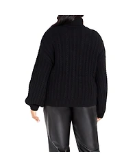 City Chic Plus Avah Sweater