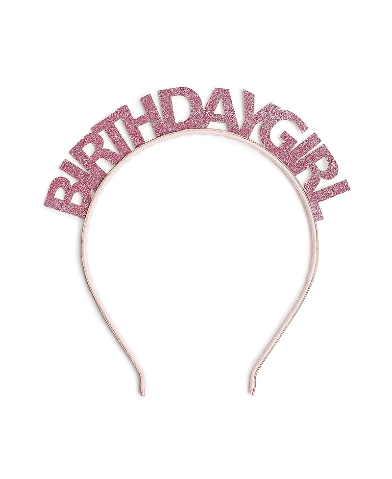Child Girl's Pink Birthday Girl Headband