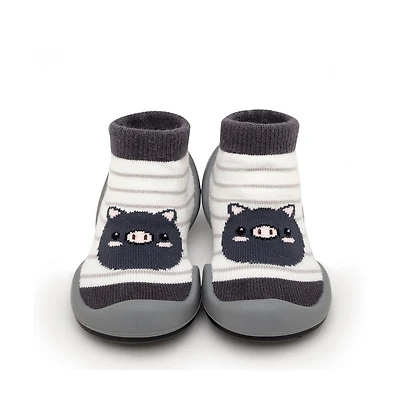 Komuello Baby Boys First Walk Sock Shoes This Piggy