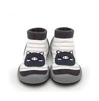 Komuello Baby Boys First Walk Sock Shoes This Piggy