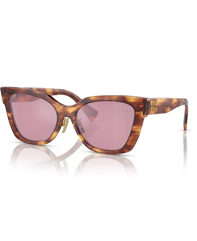 Miu Miu Women's Sunglasses, Mirror Mu 02ZS