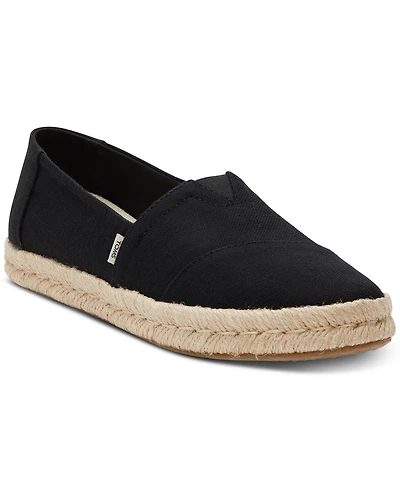Toms Women's Alpargata Rope 2.0 Espadrille Slip On Flats