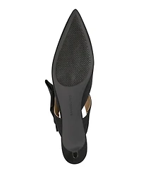 Bandolino Women's Millie Pointed Toe Kitten Heel Mules