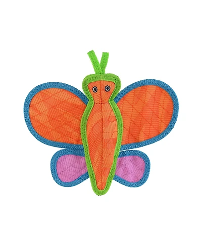 DuraForce Butterfly Durable Plush Squeaky Dog Toy